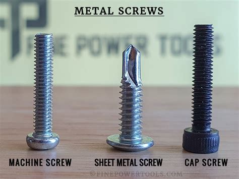 sheet metal screws are also known as|wood screws versus sheet metal.